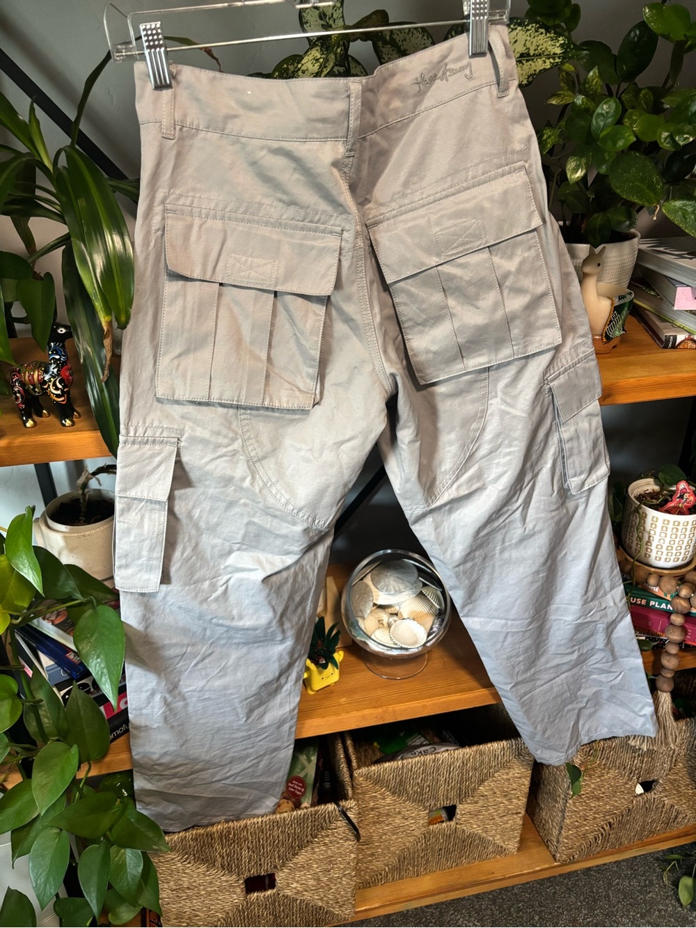 House of Sunny Easy Rider Pants in Light Gray | XS - Picture 6 of 8